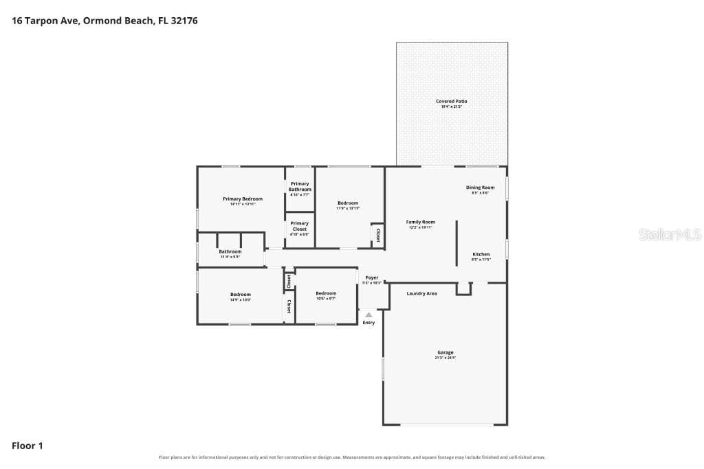 Single Family Residence at 16 TARPON AVE, ORMOND BEACH, photo 36 of 36