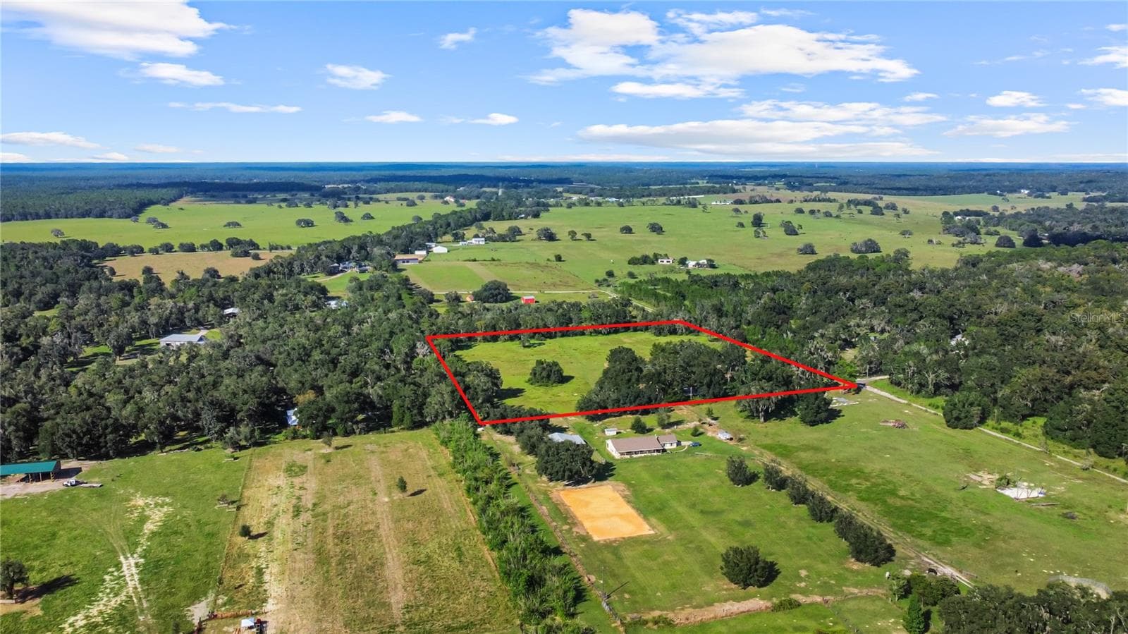 Beautiful Aerial - 15561 PATRIOT DR, BROOKSVILLE