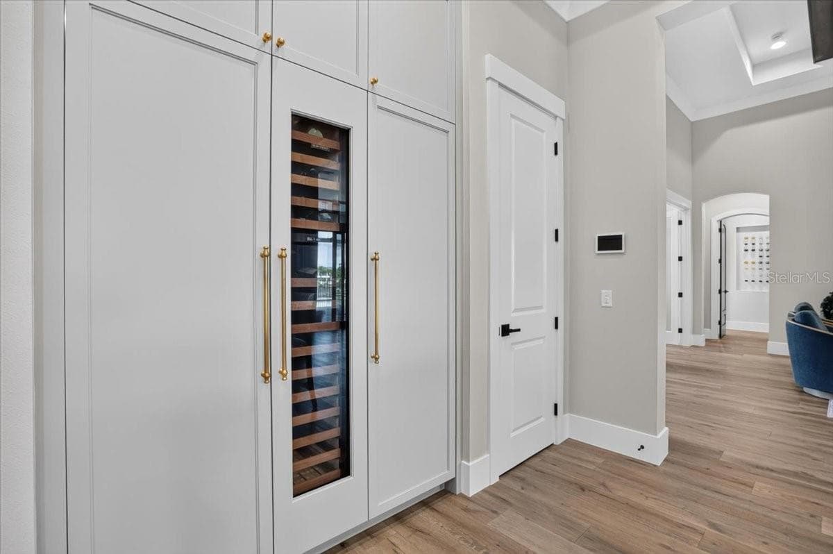 Sub Zero Freezer (left) Wine Fridge (center) Refrigerator (right) - 1625 RIO VISTA TER, PARRISH