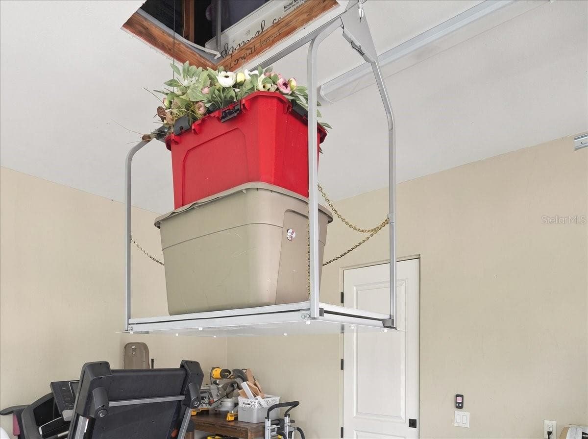 Garage #1: Storage Lift - 1625 RIO VISTA TER, PARRISH