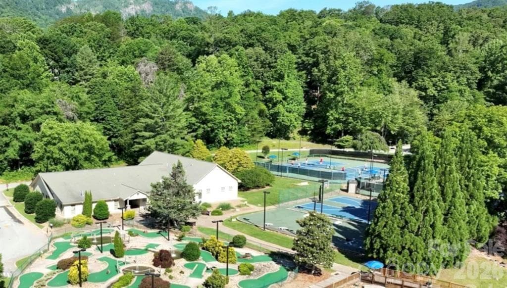 View of fitness center, putt putt, and tennis courts - 208 N West Lake Drive, Lake Lure