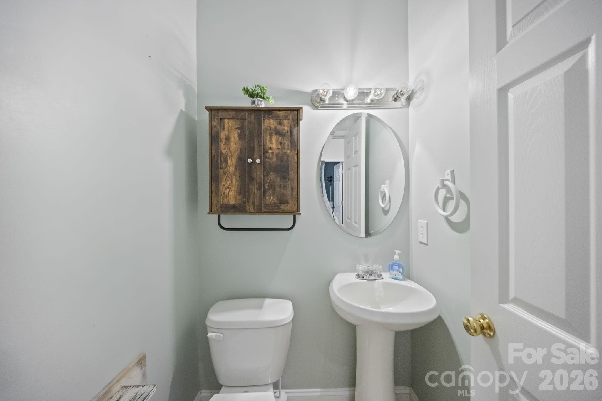 half bath downstairs - 511 S Zion Street, Landis