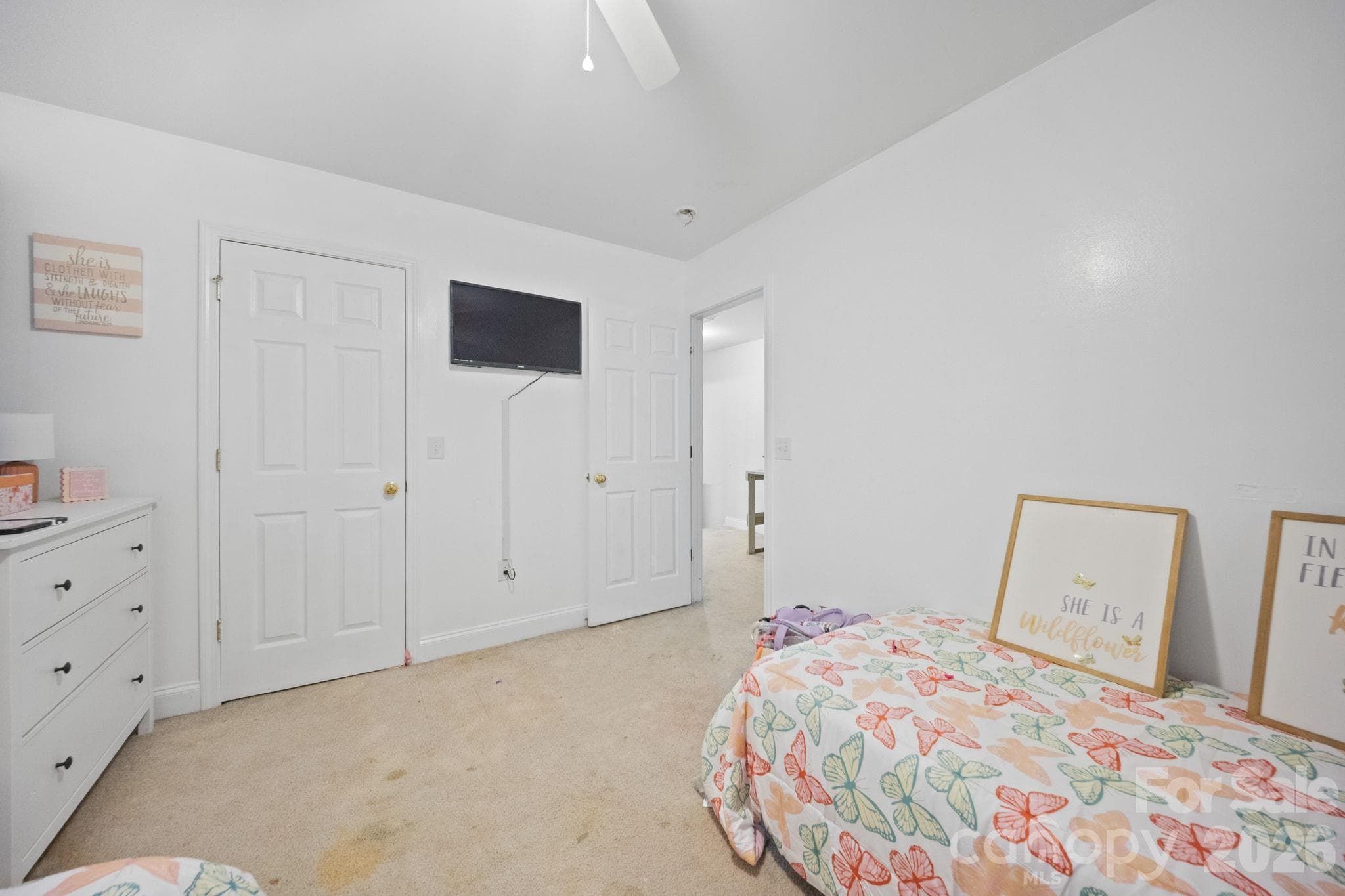 bedroom upstairs - 511 S Zion Street, Landis