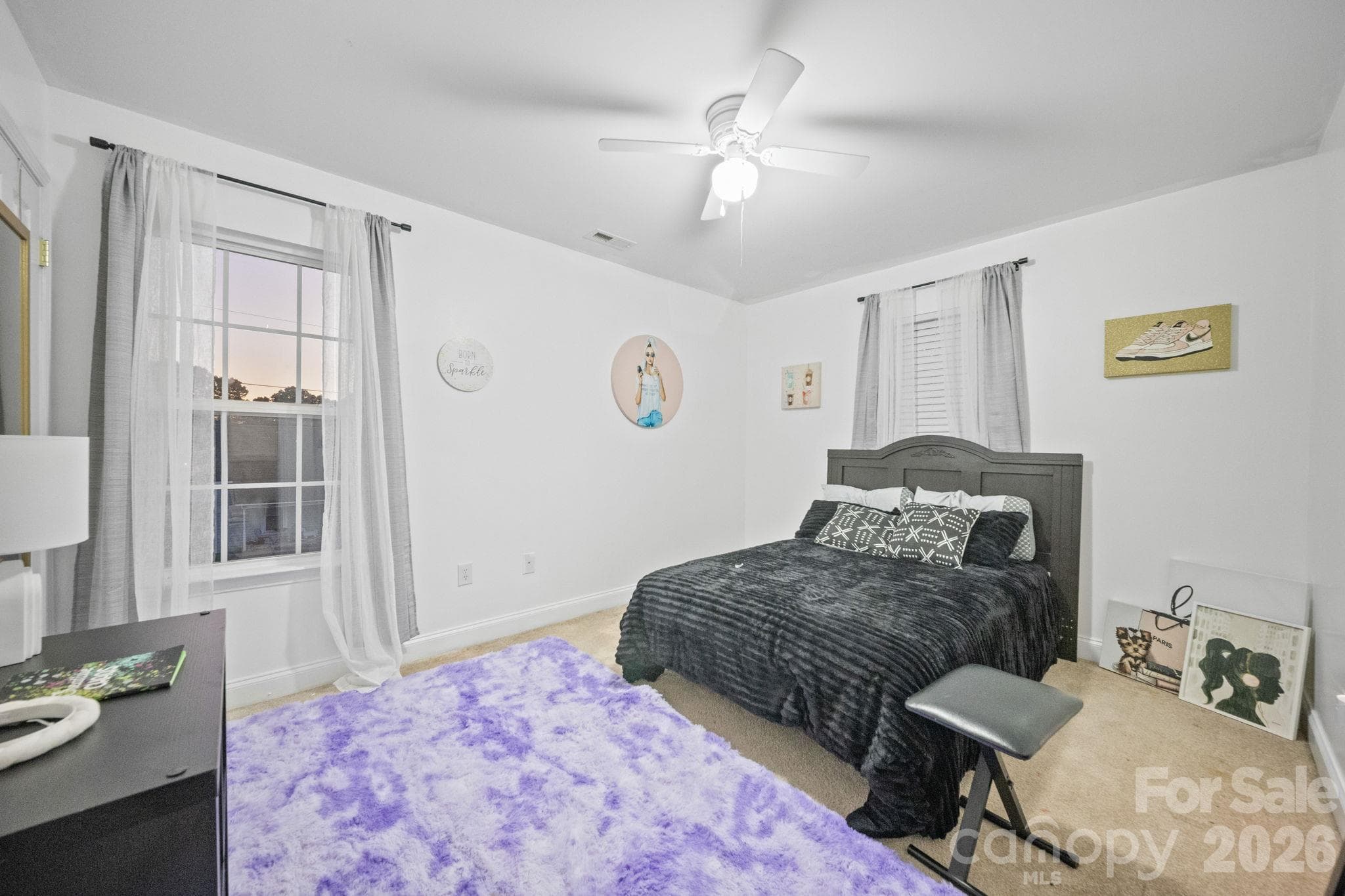 bedroom upstairs - 511 S Zion Street, Landis