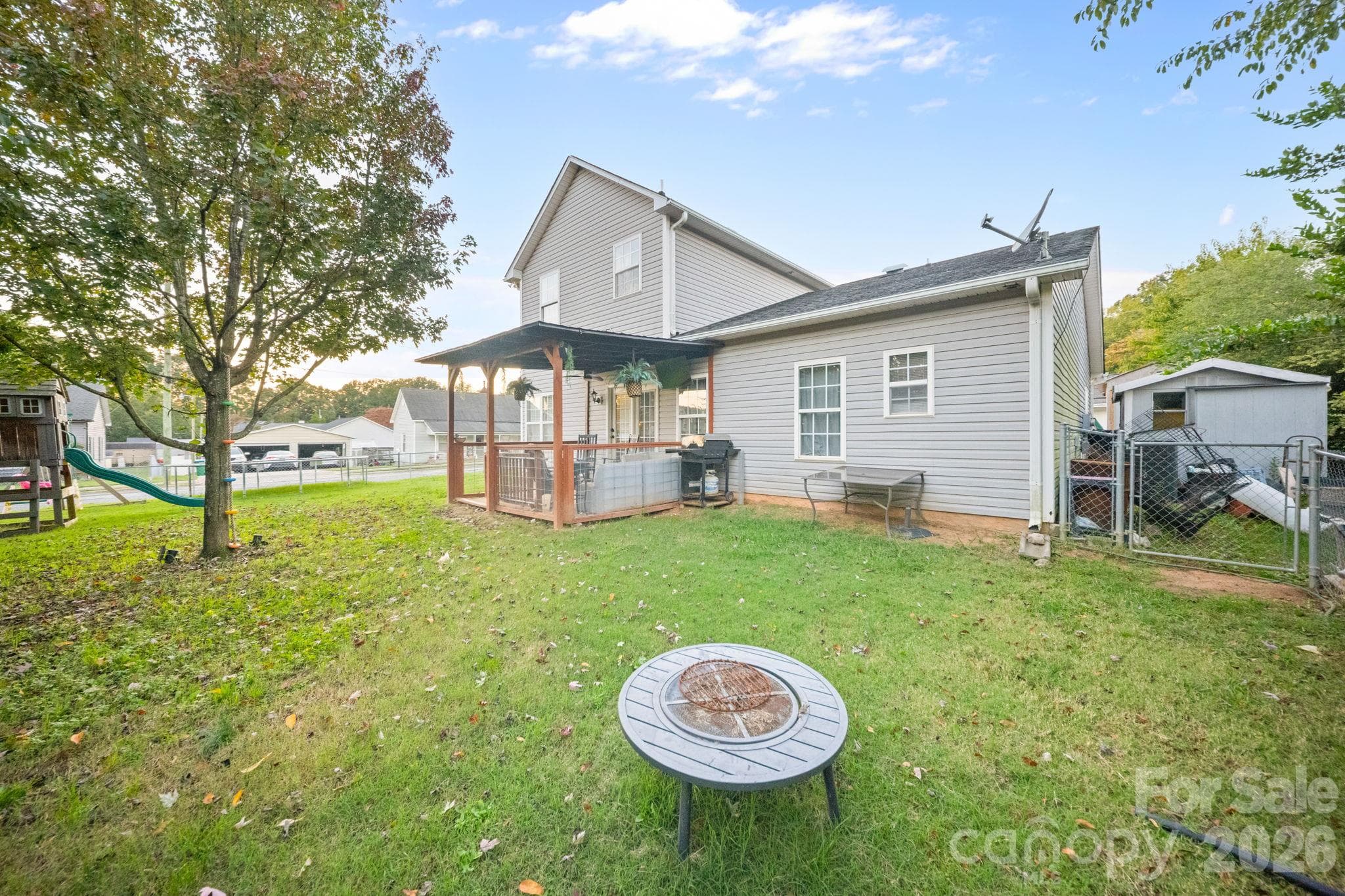 backyard - 511 S Zion Street, Landis