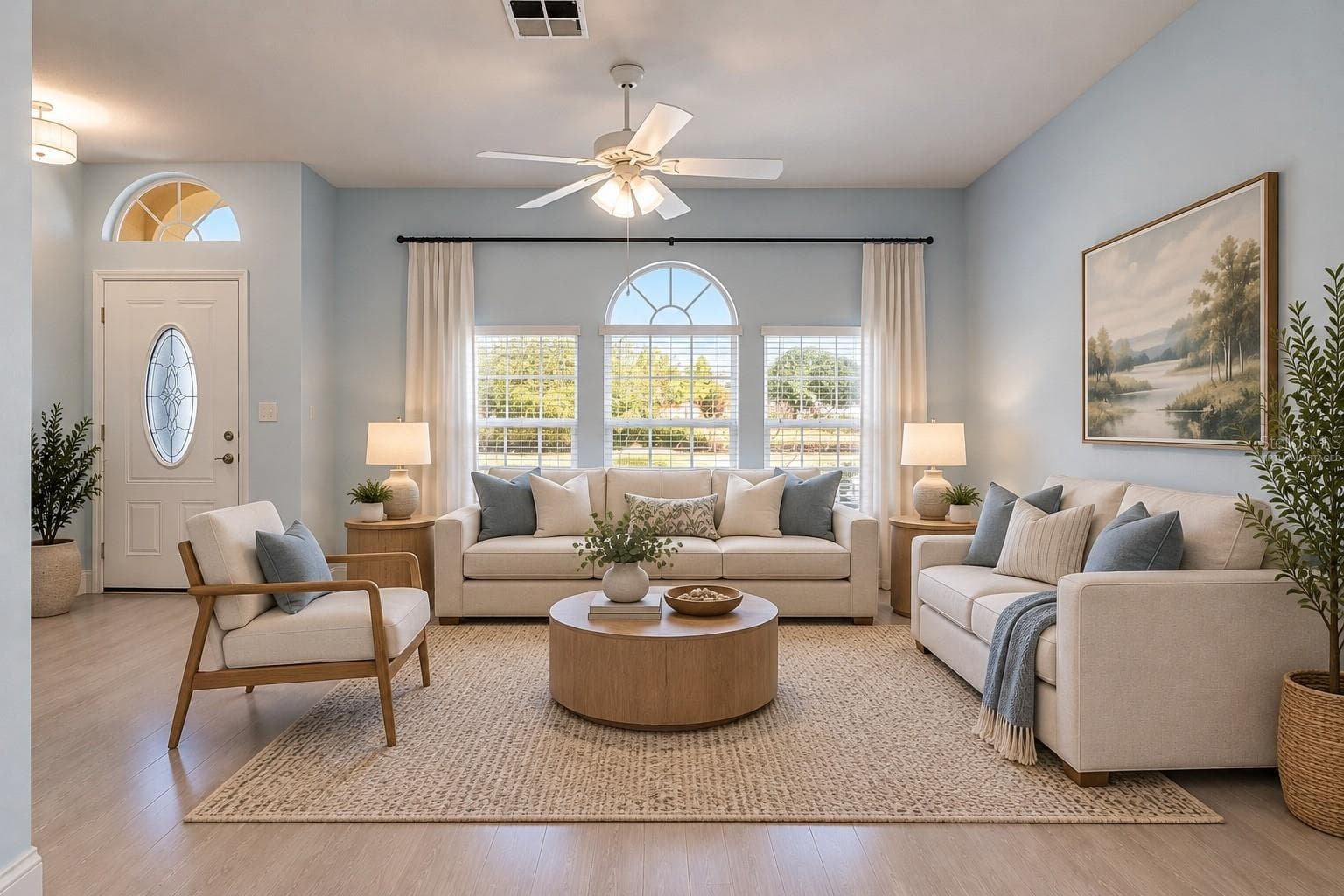 Living Room/Flex Space - Virtually Staged - 15806 GREEN COVE BLVD, CLERMONT