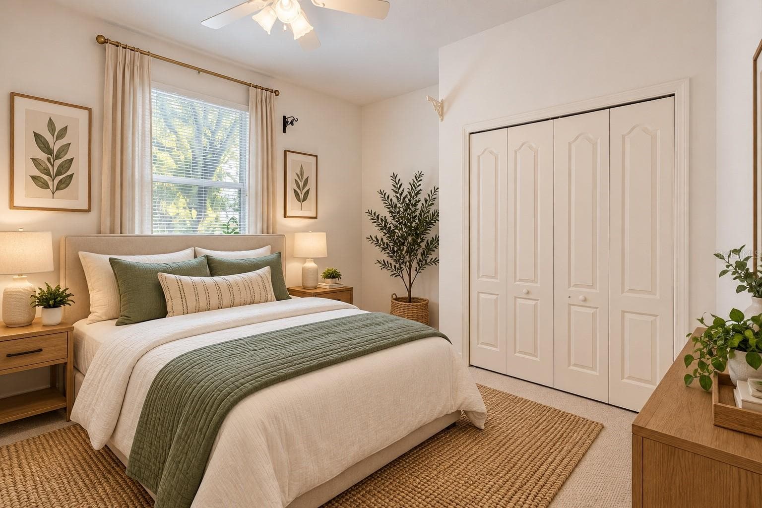Bedroom 3 - Virutally Staged - 15806 GREEN COVE BLVD, CLERMONT
