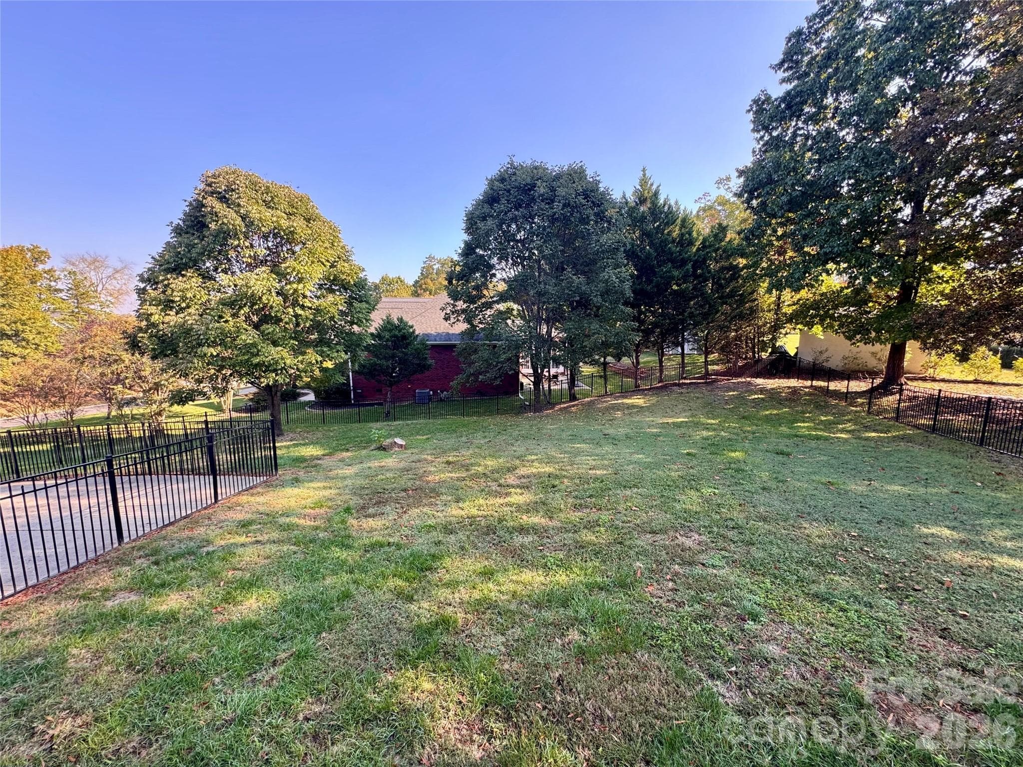 Fenced portion of the back yard - 7101 Founders Way, Harris