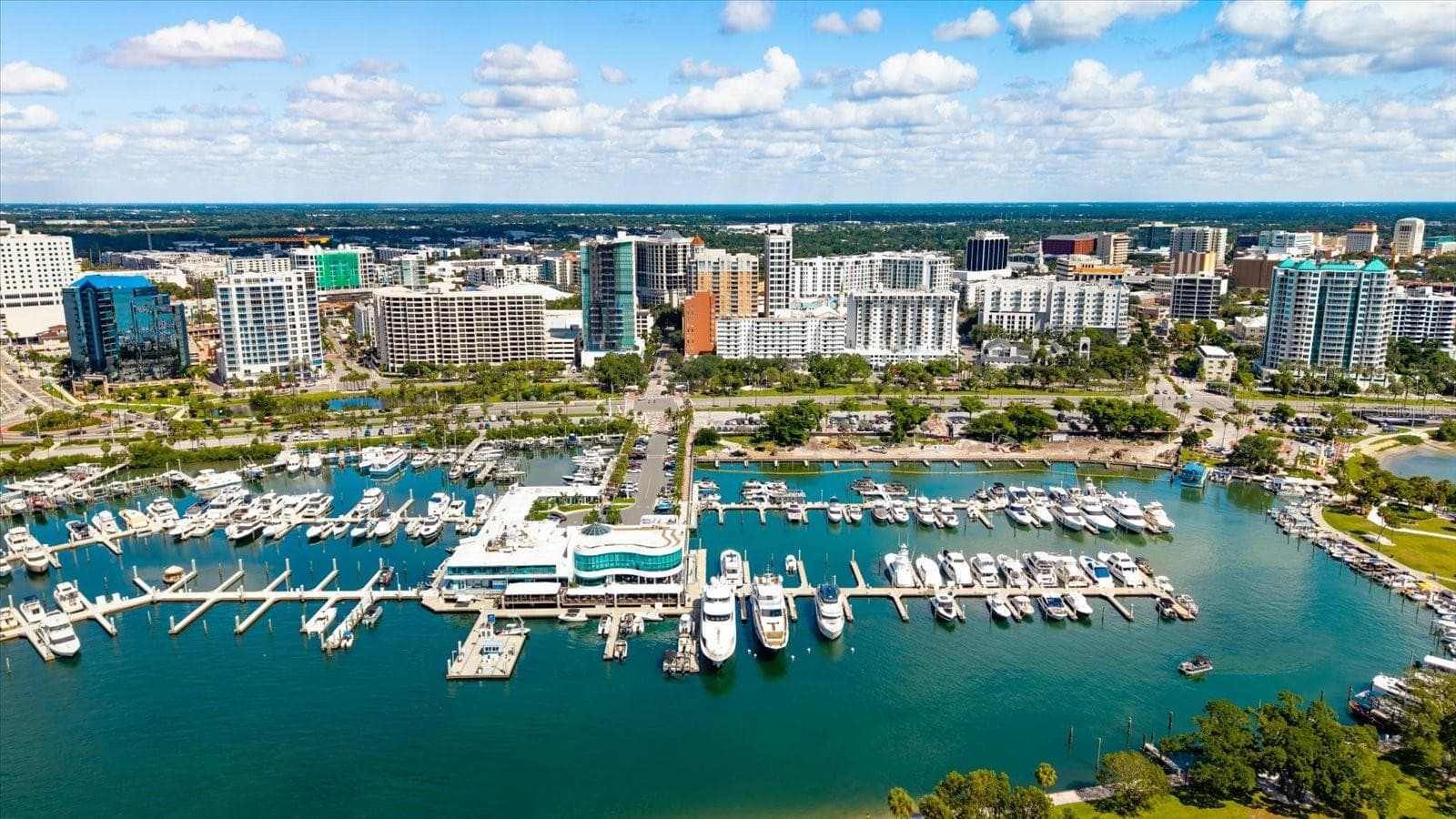 Sarasota Bay & Marina Jack's just .2 miles away - 1350 MAIN ST #1703, SARASOTA