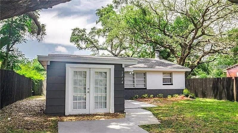 Rear exterior - 1274 BERTLAND WAY, CLEARWATER