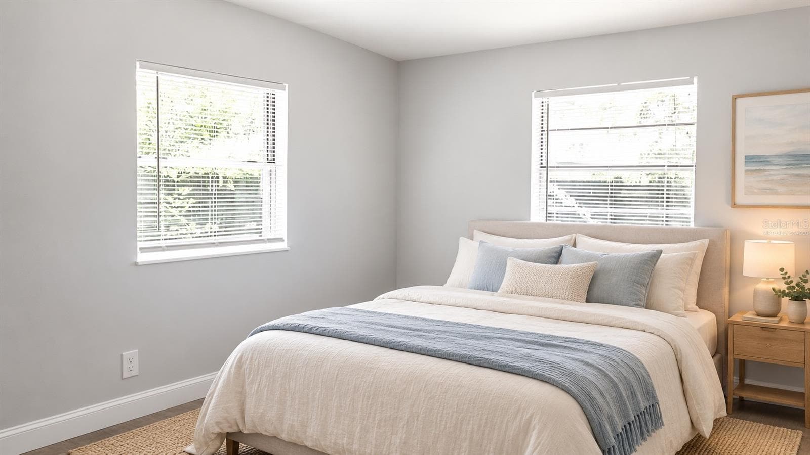 Bedroom — Virtually staged - 1274 BERTLAND WAY, CLEARWATER