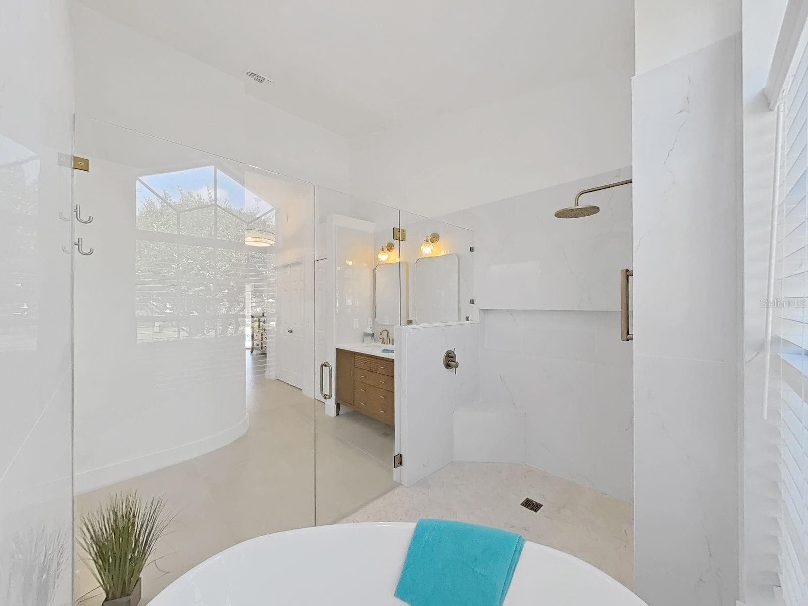 view from the tub - 15001 MEADOWLAKE ST, ODESSA