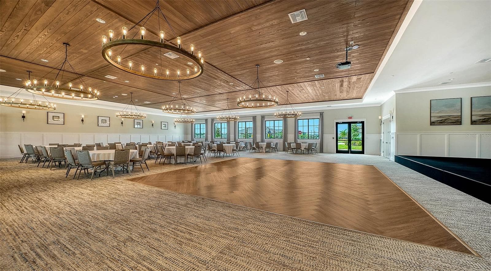 Ballroom with Dancing floor - 11719 LILAC PEARL LN, PARRISH