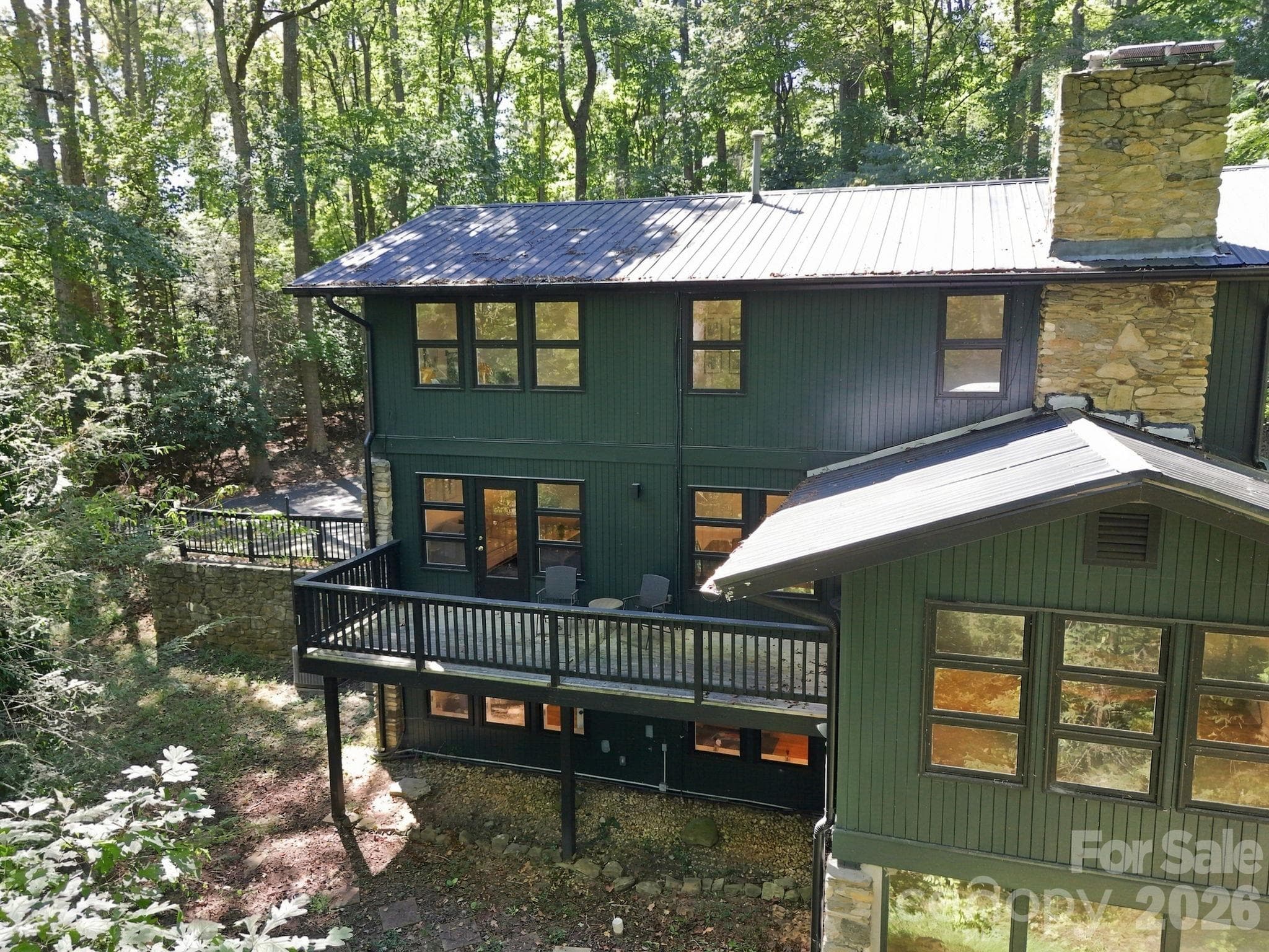 Back Exterior - 109 Overlook Road, Asheville