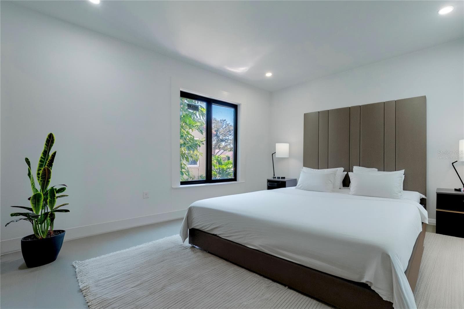 Virtually staged 2nd bedroom - 807 2ND AVE S, TIERRA VERDE