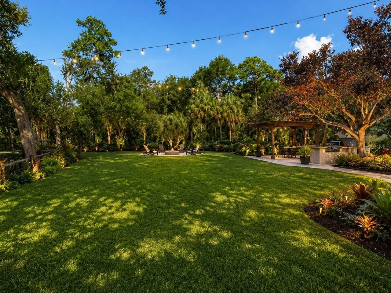 AI GENERATED BACK YARD - 2755 6TH PL, VERO BEACH