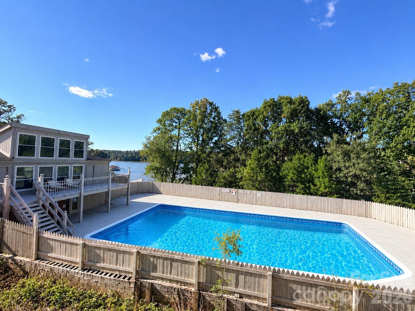 Virtual photo of pool open.  Does not depict it exactly. - 1050 21st Avenue NW, Hickory