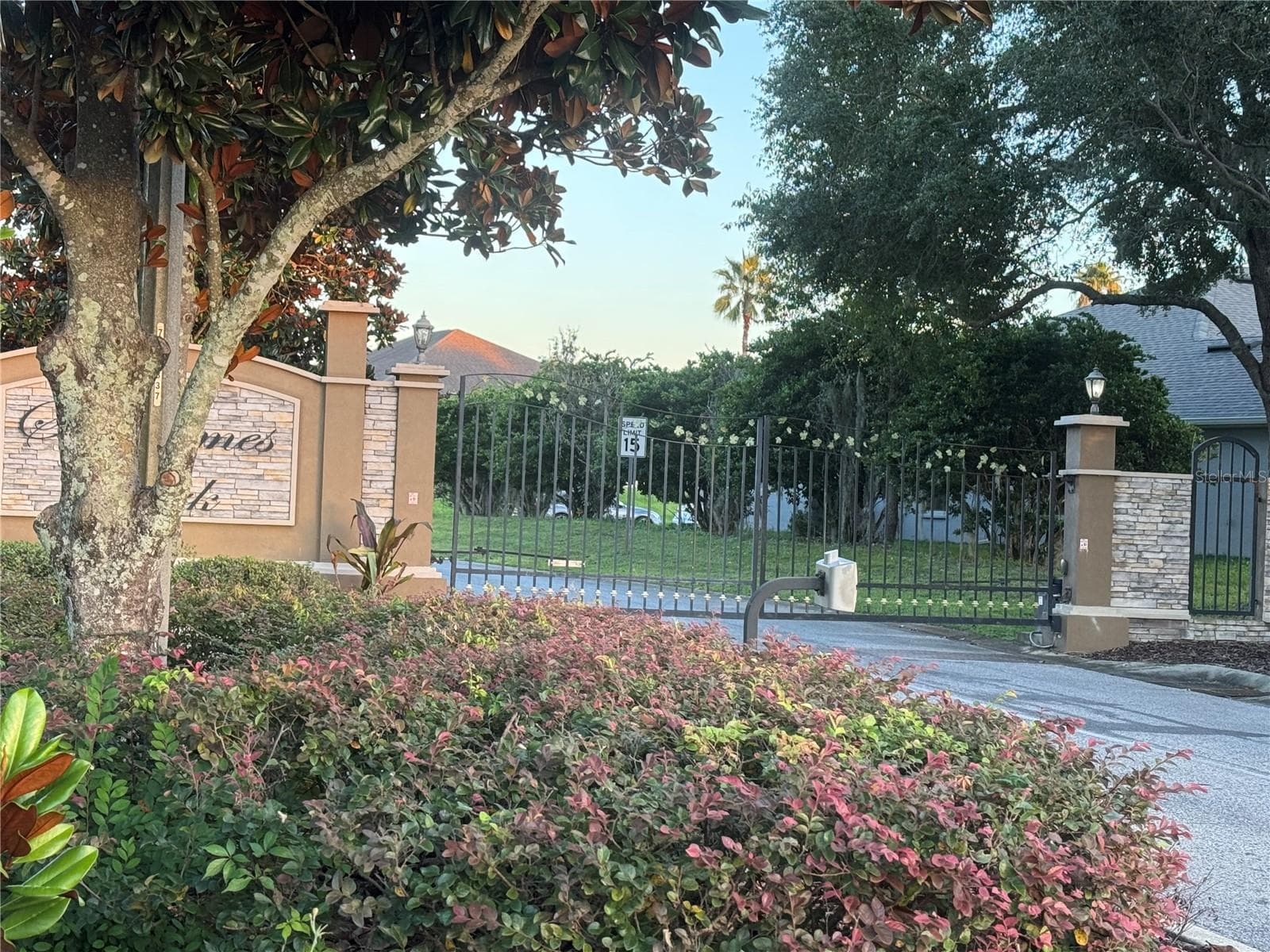 Subdivision gate - 187 NW 45TH LOOP, OCALA