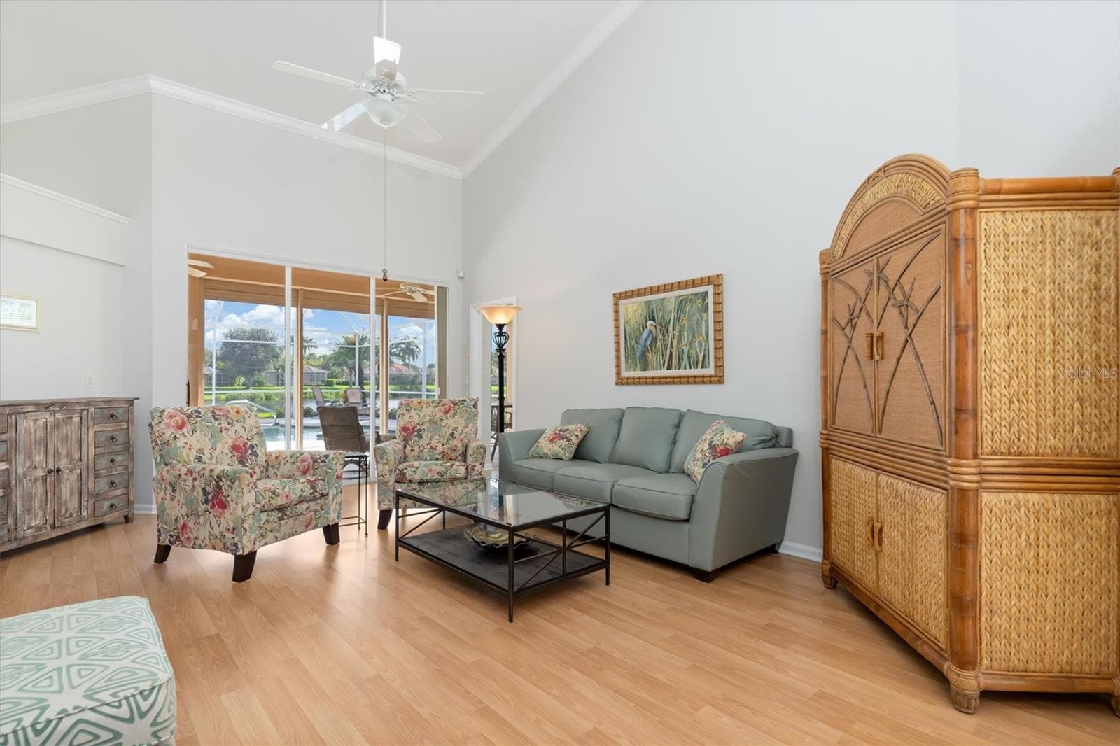 Living Room - 4120 LAKES CT, PORT CHARLOTTE
