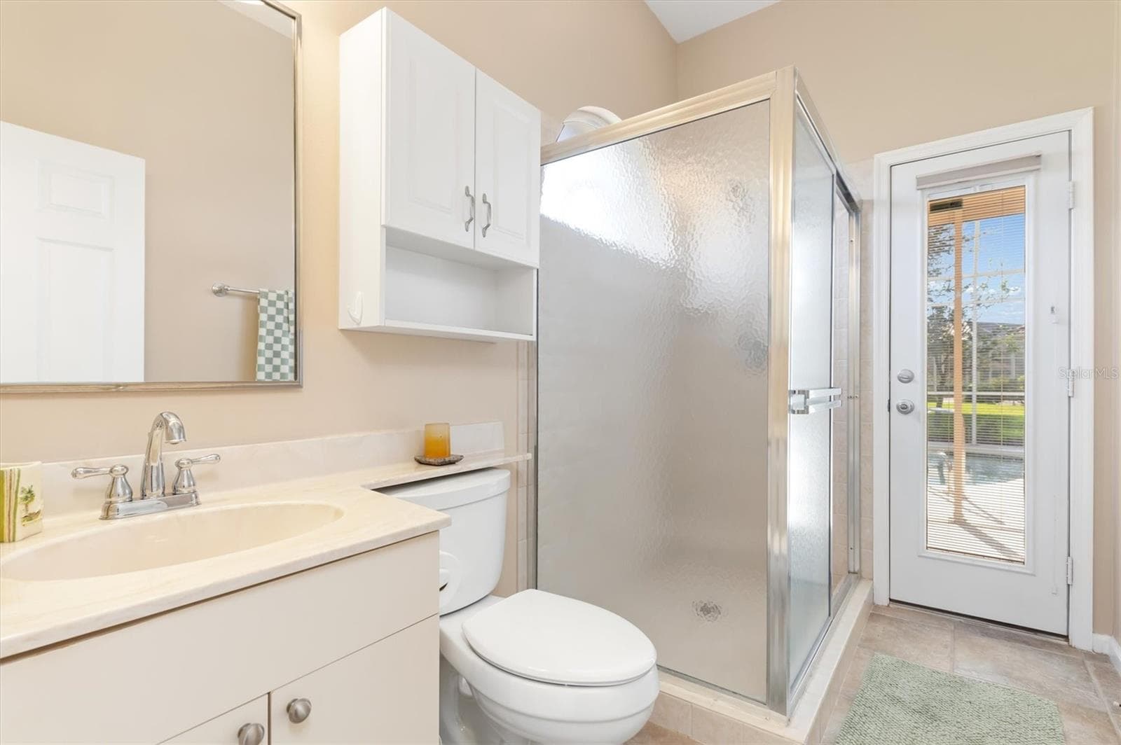 Bathroom 3 - with Pool Access Door - 4120 LAKES CT, PORT CHARLOTTE