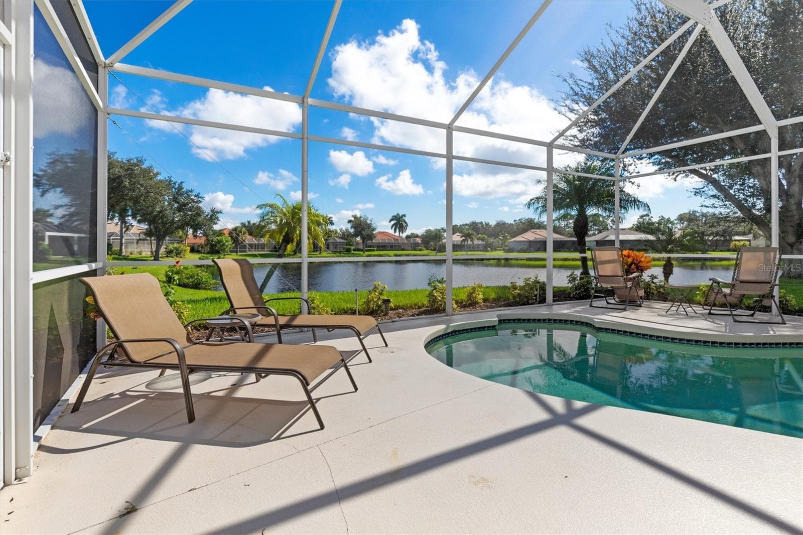 Pool - 4120 LAKES CT, PORT CHARLOTTE
