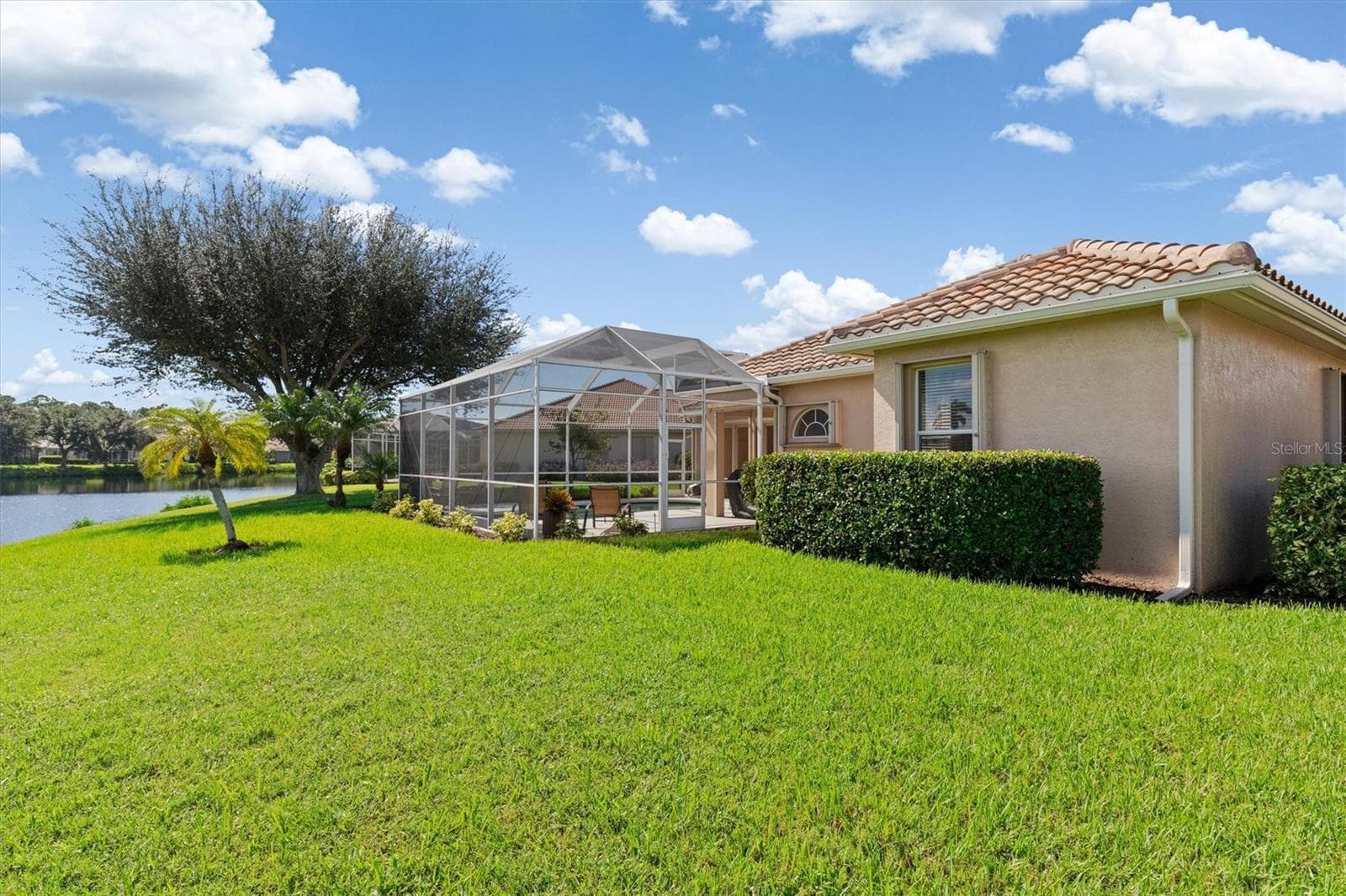 Rear View - 4120 LAKES CT, PORT CHARLOTTE