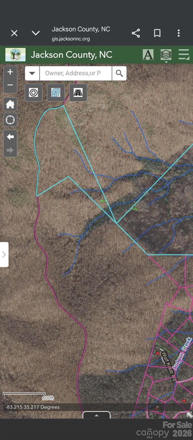 Part 2 GIS Map - 1629 White Rock Road, Cullowhee