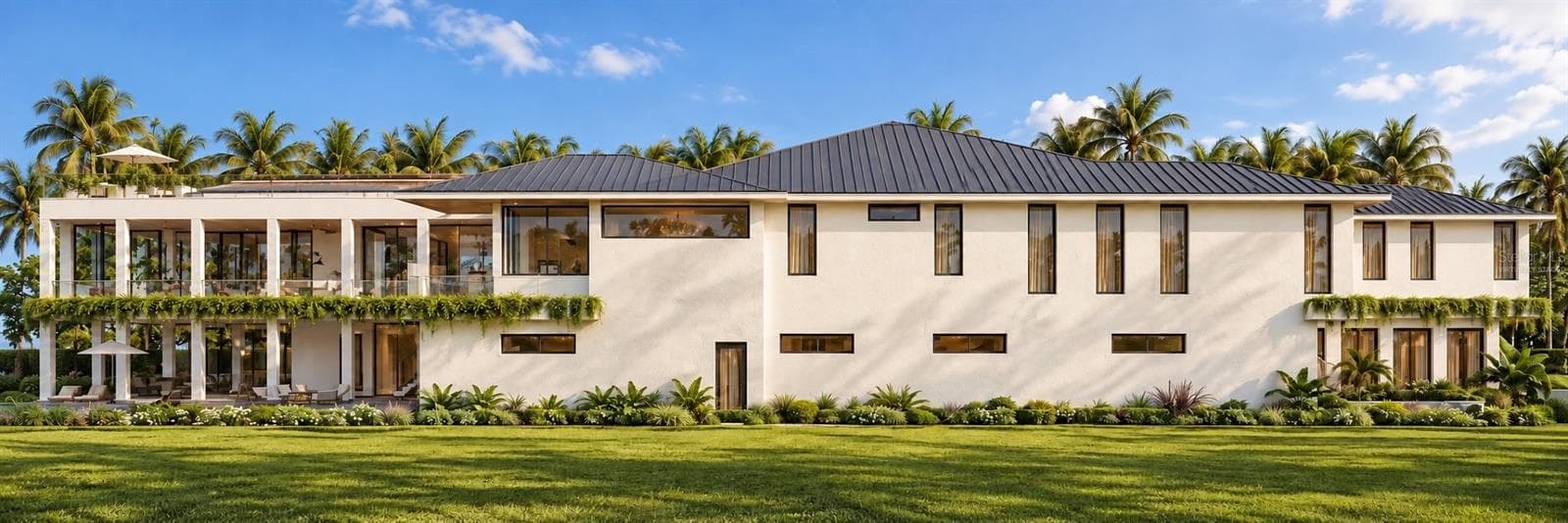 Side of the home. Virtually staged. - 4050 HIGEL AVE, SARASOTA