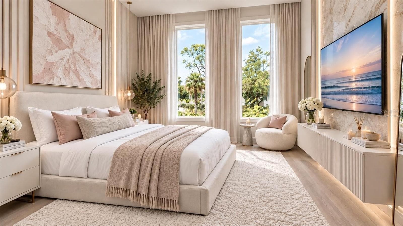 Guest bedroom. Virtually staged. - 4050 HIGEL AVE, SARASOTA