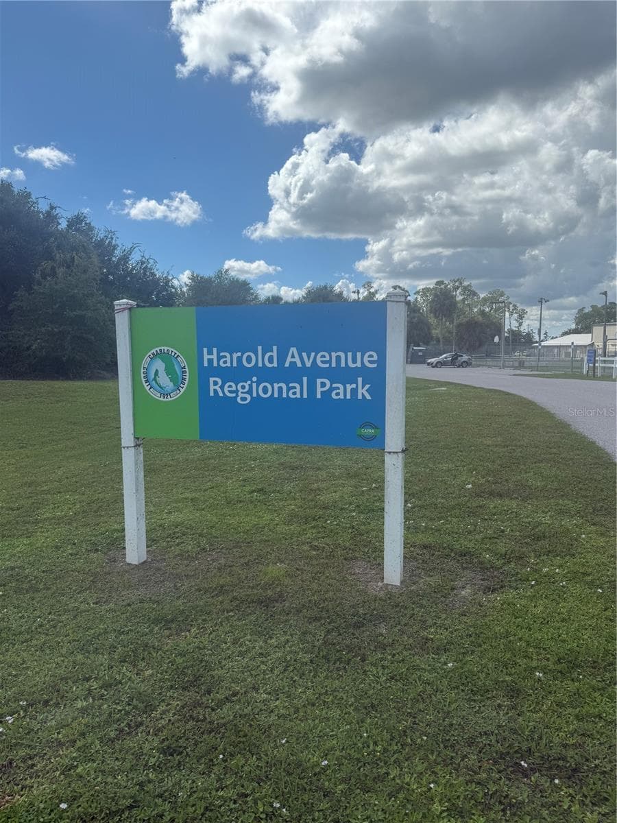 8 minute walk to this well equipt park with basketball and pickleball courts and children's rides. - 1213 BLALOCK ST, PORT CHARLOTTE