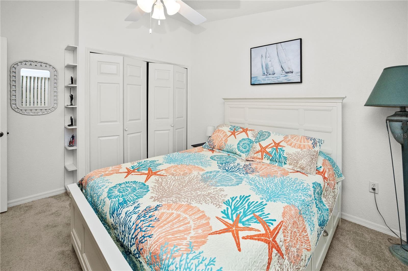 Comfortable Guest Bedroom with Adjacent 2nd Bathroom - 26283 NADIR RD #201, PUNTA GORDA