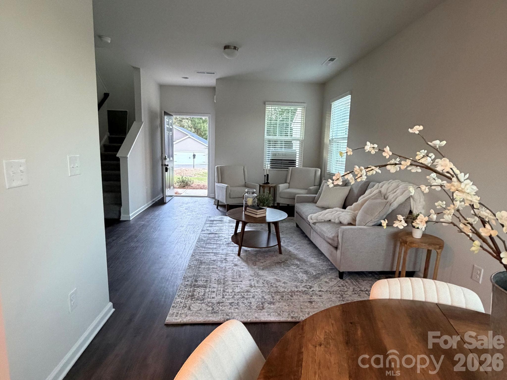 family room/main living area - 233 Planters Row Road, Iron Station
