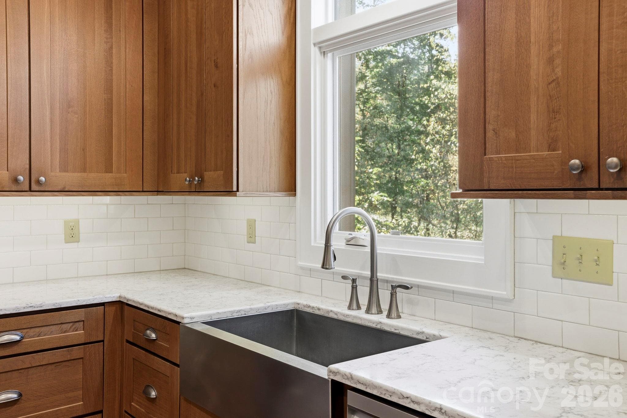 Granite Counter Tops with Tiled Back Splash - 39 Williams Cove Road, Black Mountain