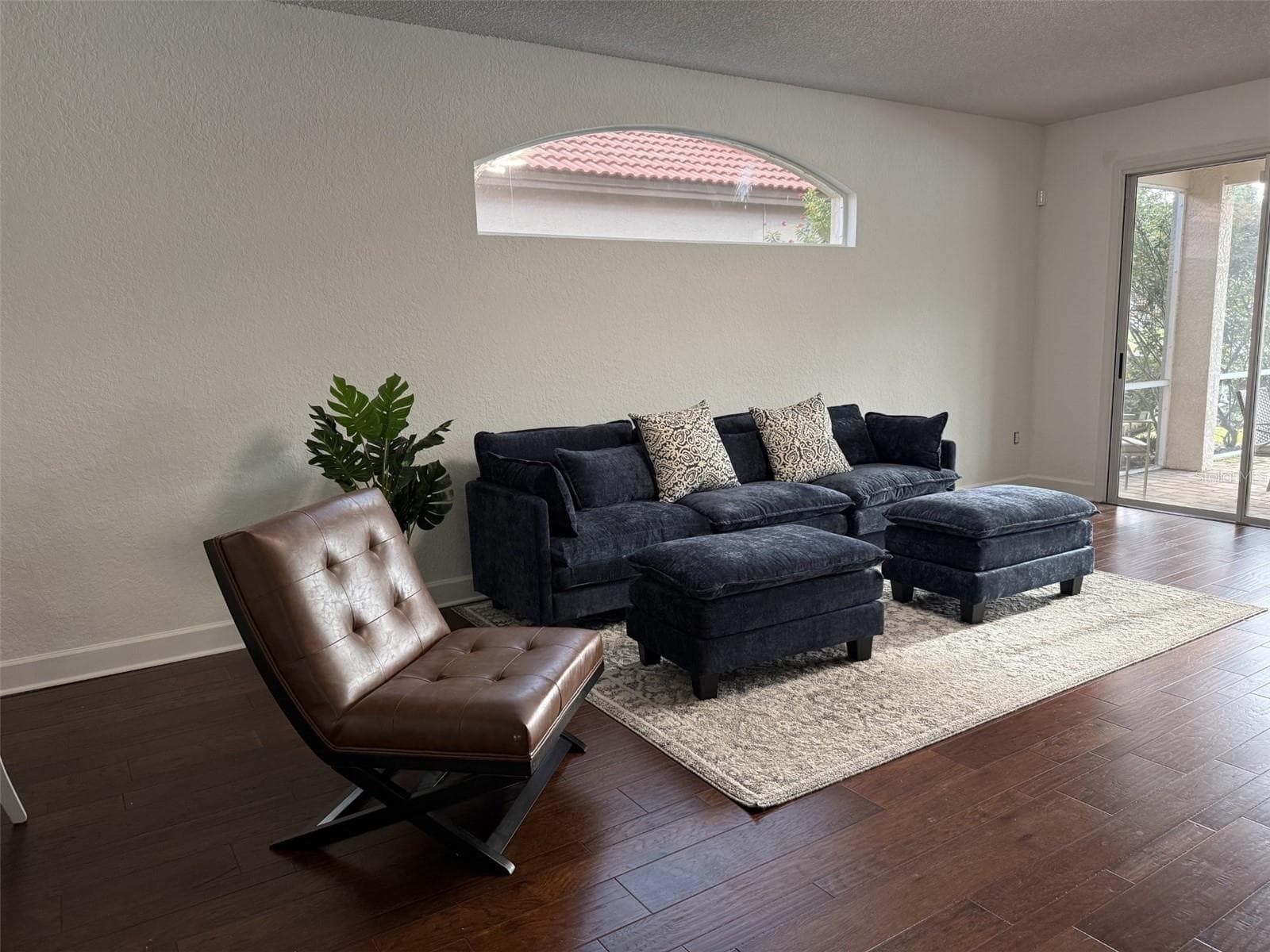 freshly painted living room - 1338 DARTFORD DR, TARPON SPRINGS