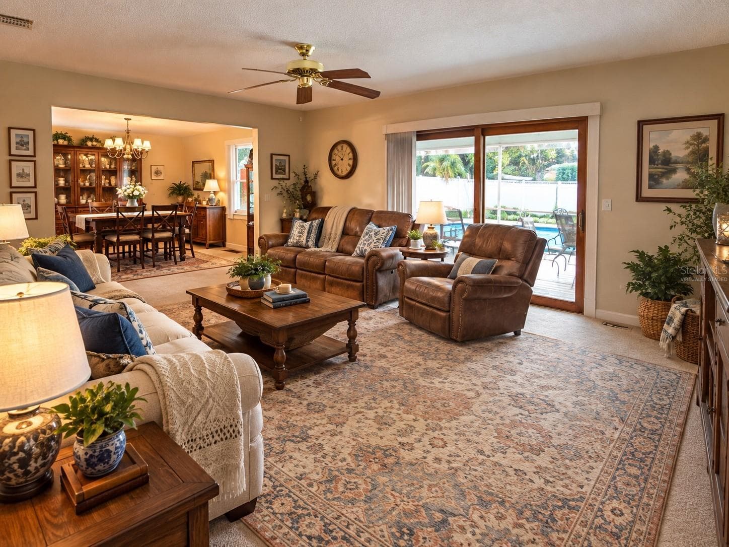 virtually staged furniture traditional - 626 ORCHID LN, ALTAMONTE SPRINGS