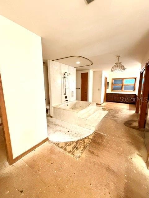 removed carpet in primary bathroom upstairs - 3513 MARWOOD DR, ORLANDO