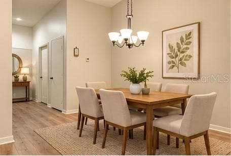 staged diningroom - 9765 FOX CHAPEL RD, TAMPA