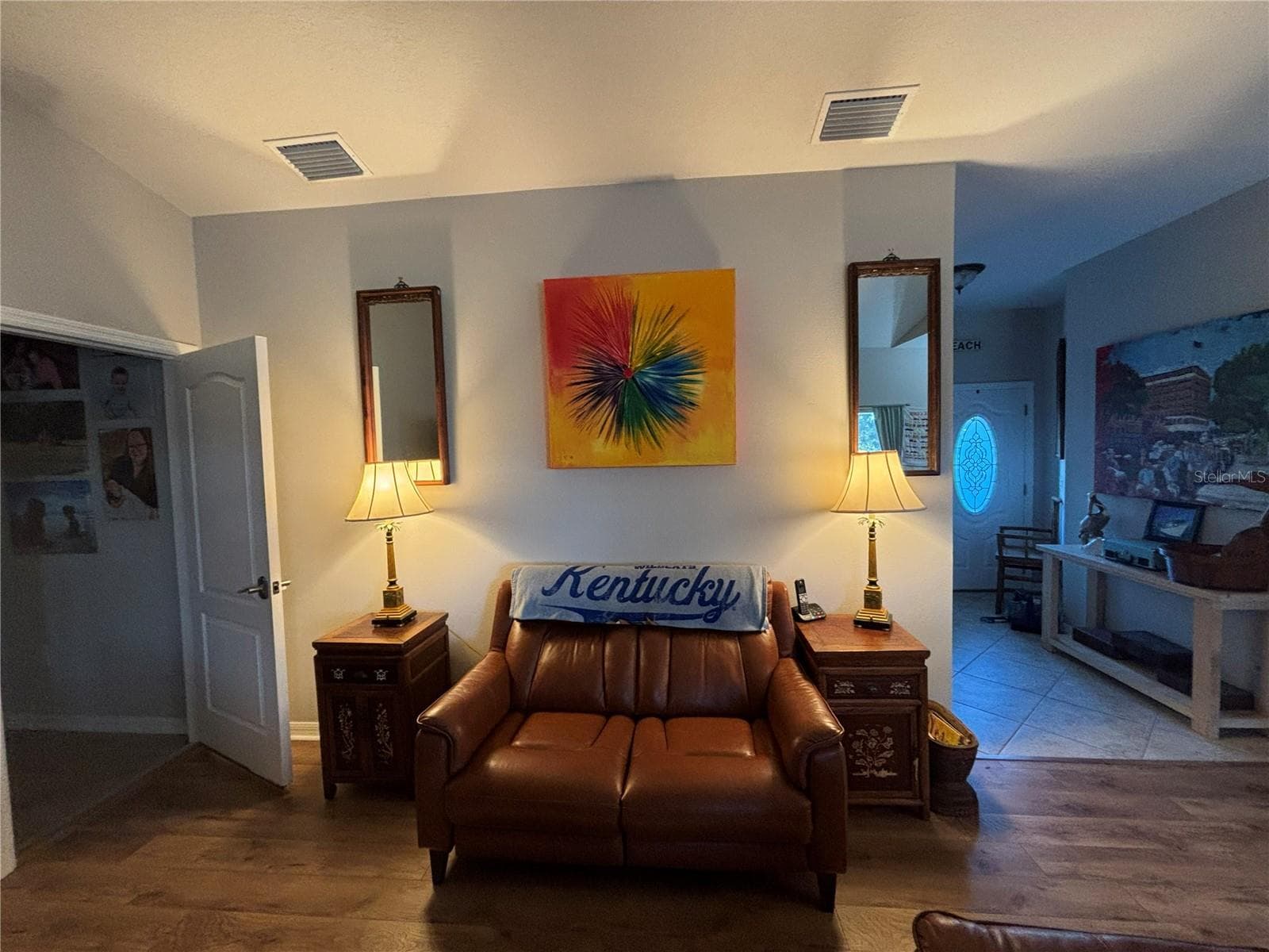 LIVING ROOM - 416 ISLAND CAY WAY, APOLLO BEACH