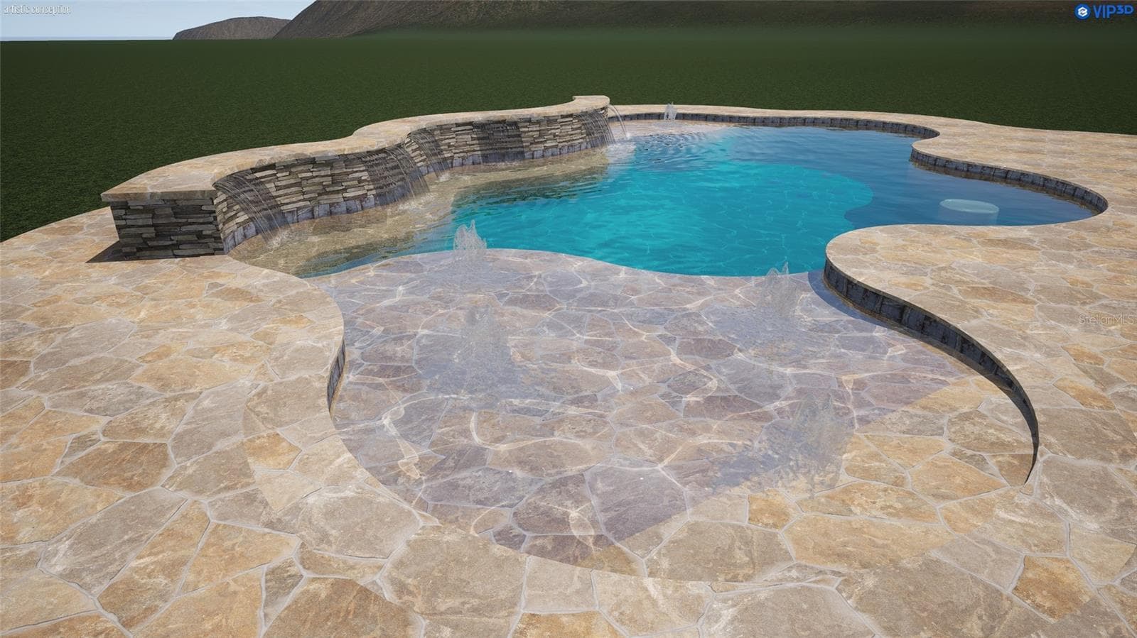 Pool Rendering – For Illustrative Purposes Only - 713 MAIN ST, WINDERMERE