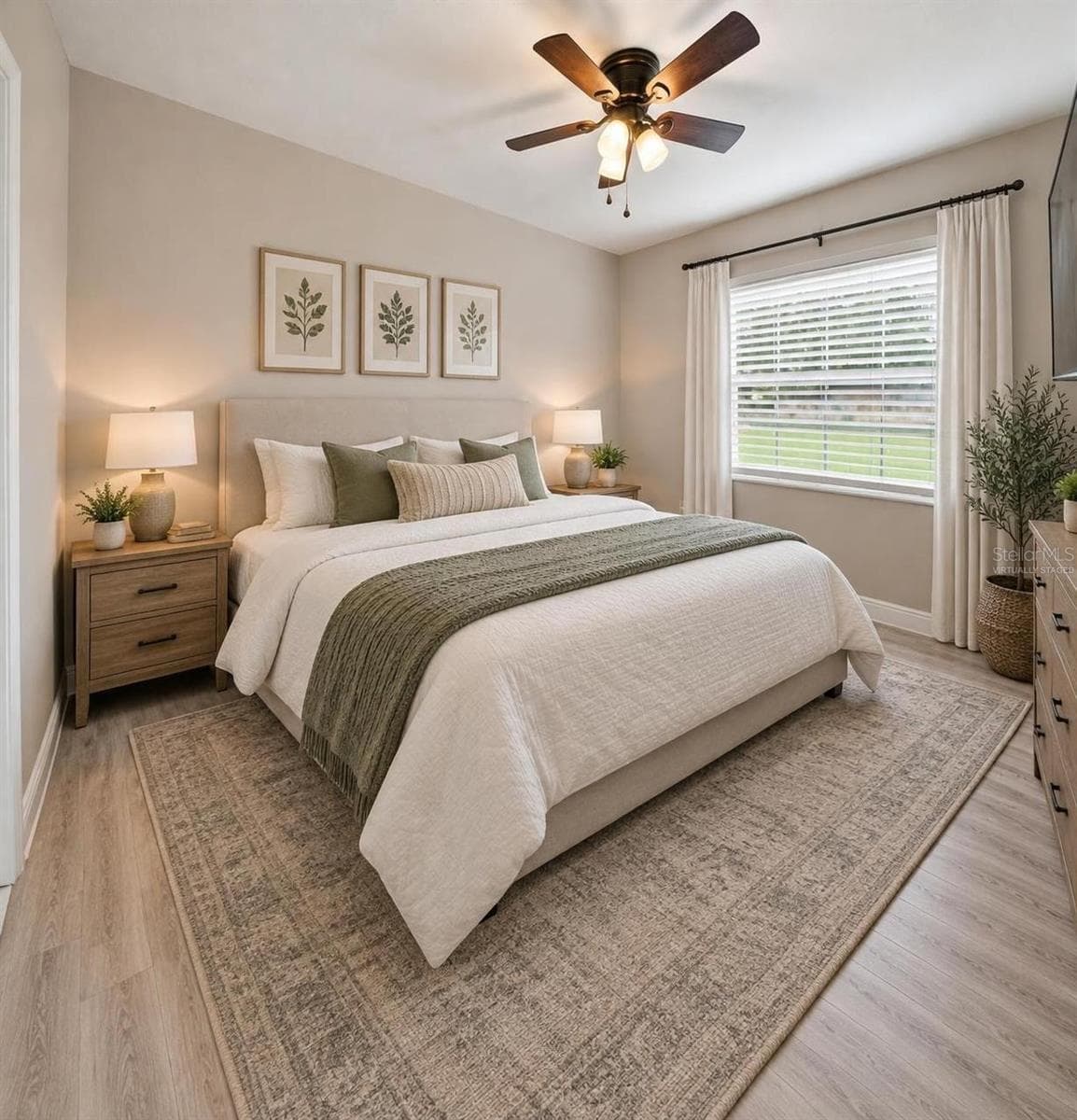 Bedroom 3 virtually staged - 5106 THONOTOSASSA RD, PLANT CITY