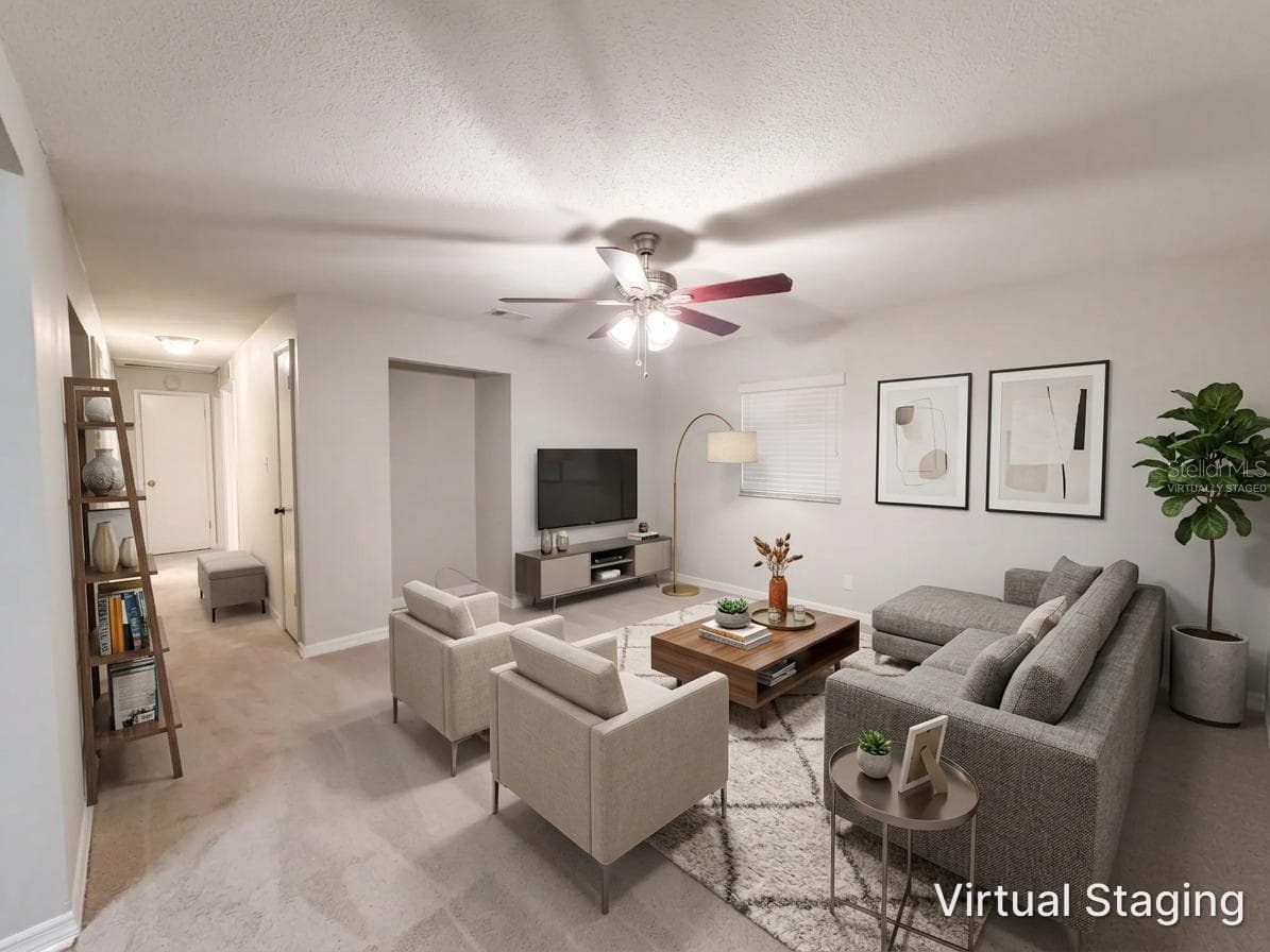 virtually staged - 400 HOLLY ST, SOUTH DAYTONA