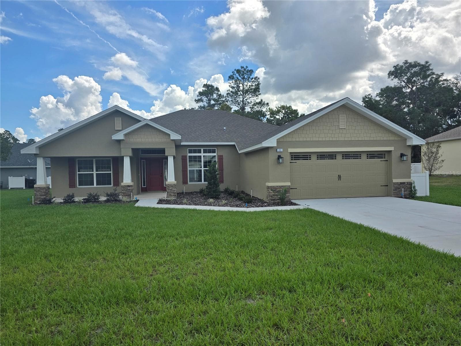 Front of Home - 1 CHRYSANTHEMUM CT, HOMOSASSA