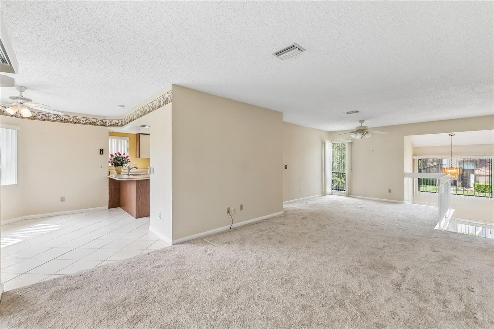 Living Room/Kitchen View - 2 SALISBURY CT, PALM COAST
