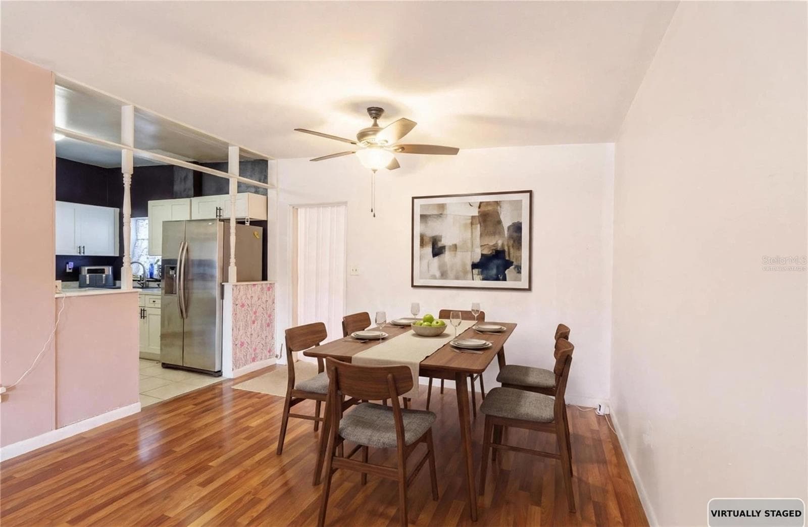 Virtually staged dining room - 3523 SE 6TH ST, OCALA
