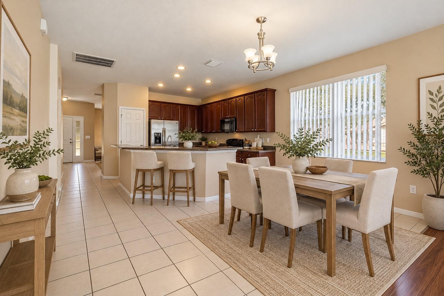 Breakfast Nook - Virtually Staged - 10328 CELTIC ASH DR, RUSKIN