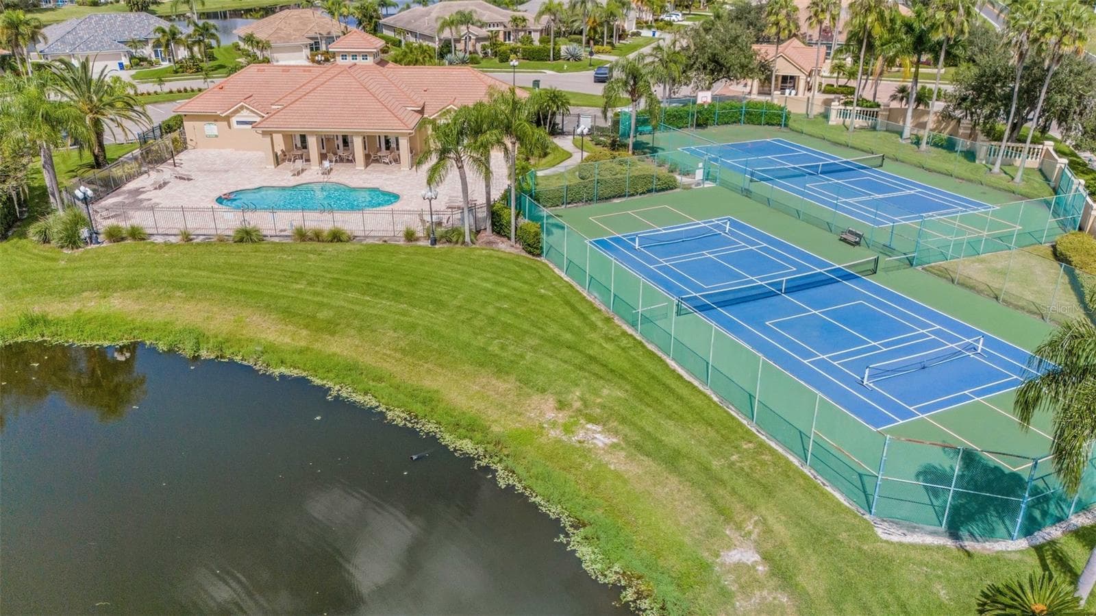 clubhouse/community pool/tennis-pickleball courts - 8339 BARTON FARMS BLVD, SARASOTA