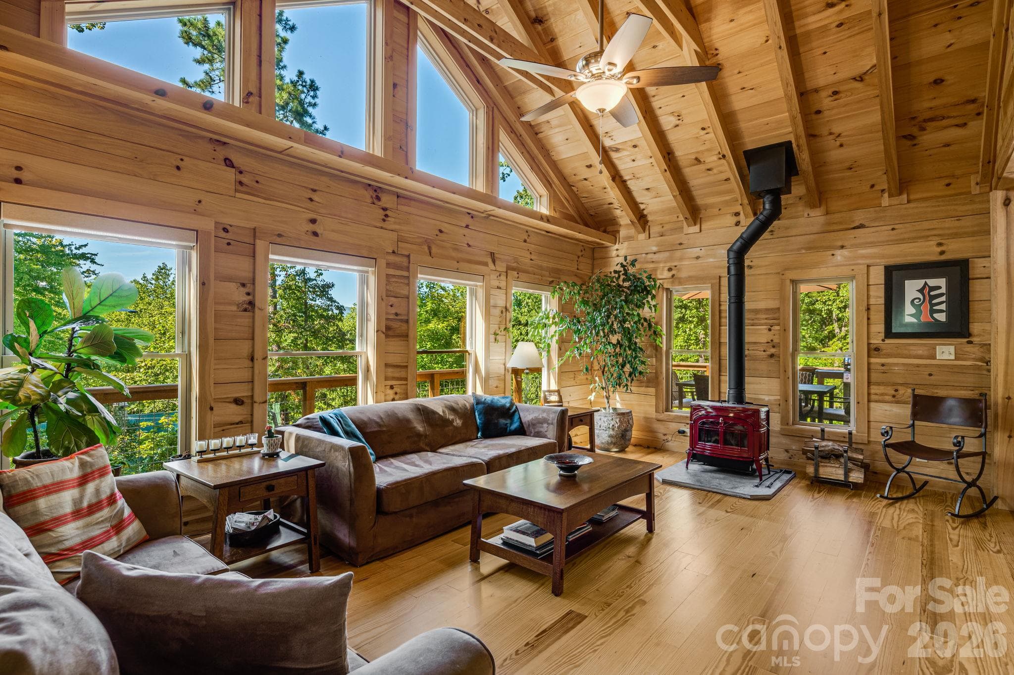 Living Room - 576 Pheasant Street, Lake Lure