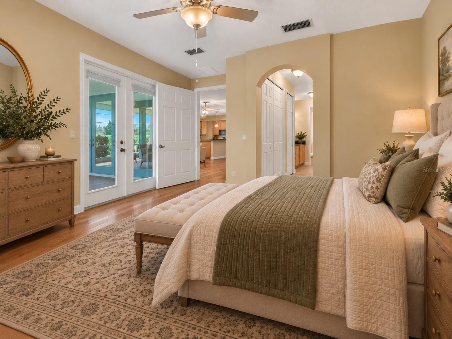 Master Bedroom. - 8301 BRIDGEPORT BAY CIR, MOUNT DORA