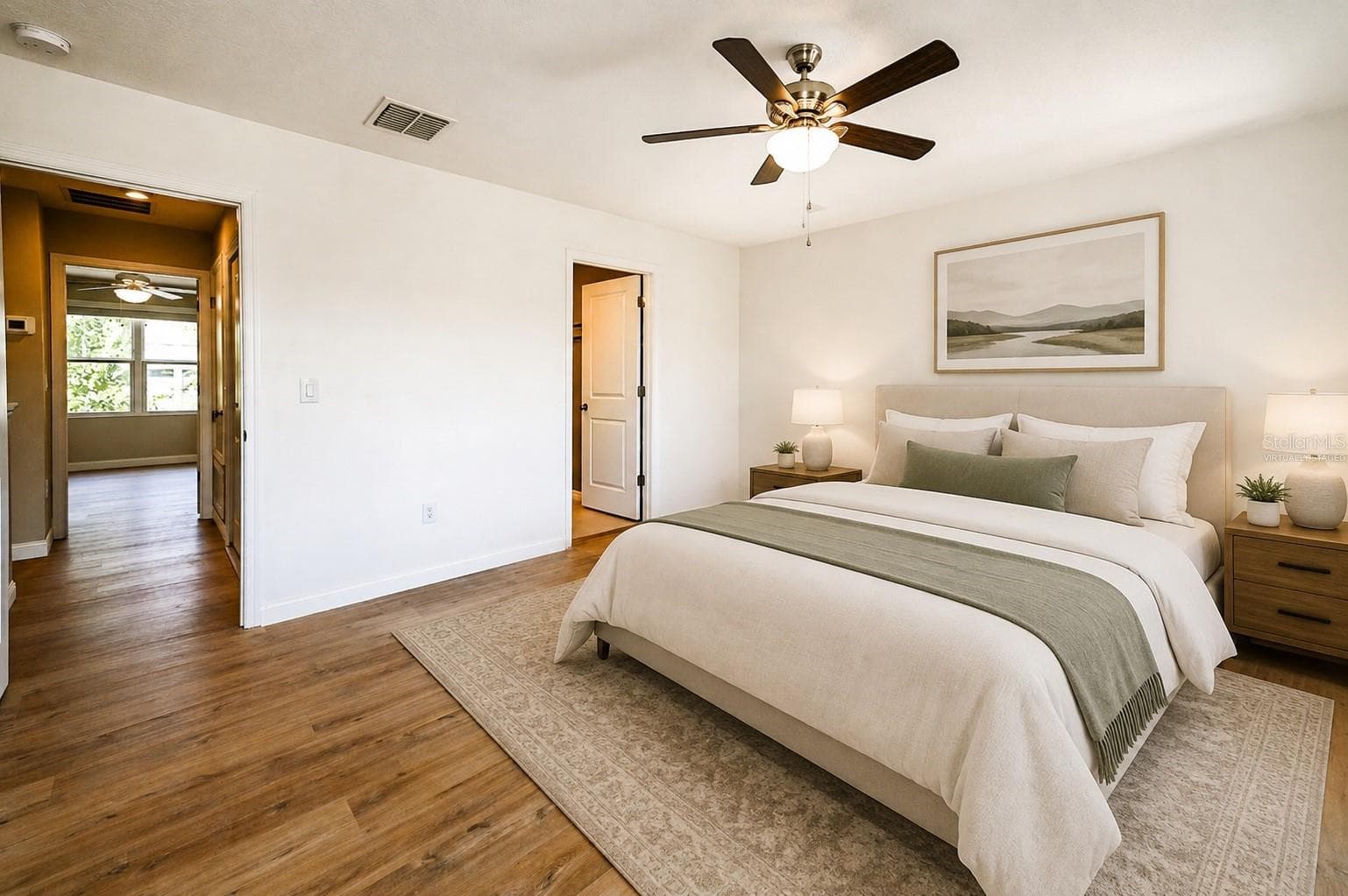 Virtually Staged 2nd Primary Bedroom - 6130 FAIRMONT LN, PALMETTO