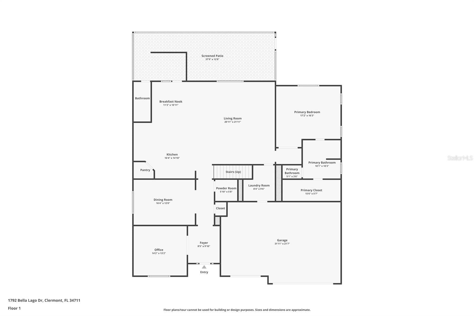 First Floor - 1792 BELLA LAGO DR, CLERMONT
